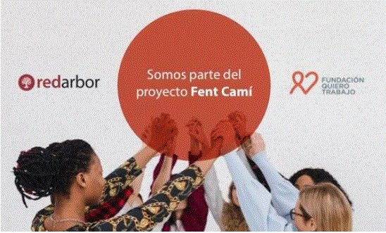 Redarbor arranca su colaboración con la Fundación Quiero Trabajo a través de la iniciativa ‘Fent Camí’
